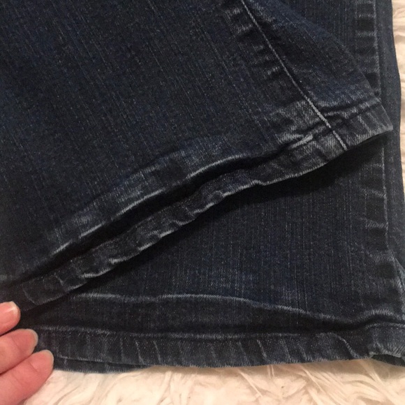 Michael Kors Dark Wash Mid-Rise Jeans Size 8 - Picture 10 of 12